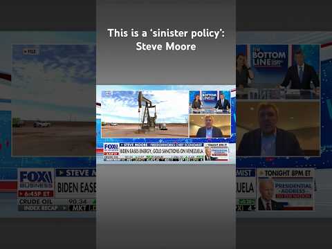 Read more about the article ‘AGAINST INTERESTS OF THE US’: Steve Moore calls out Biden’s war on American energy #shorts