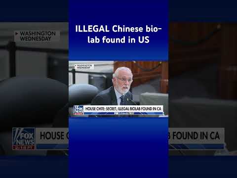 Read more about the article Congress reveals SHOCKING pathogens found in Chinese bio-lab in US #shorts