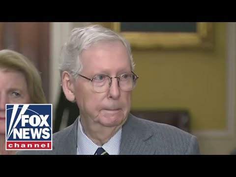 Read more about the article McConnell pressed on whether he’s ‘comfortable’ with Trump as GOP nominee