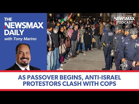 Read more about the article Anti-Israel protestors clash with cops | The NEWSMAX Daily (04/23/24)