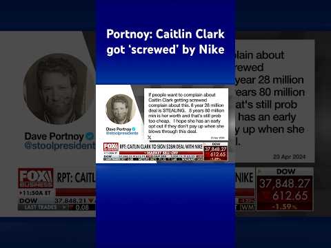 Read more about the article Dave Portnoy says Caitlin Clark ‘getting screwed’ with Nike shoe deal #shorts