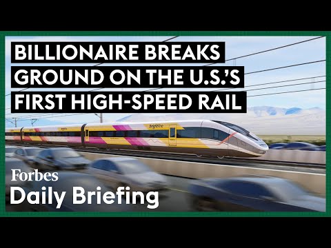 Read more about the article Billionaire Breaks Ground On The U.S.’S First High-Speed Rail