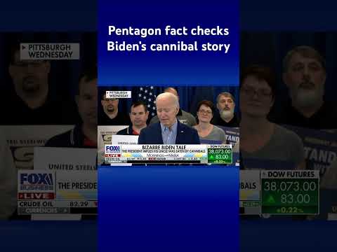 Read more about the article Biden implies his uncle was eaten by cannibals in bizarre tale #shorts