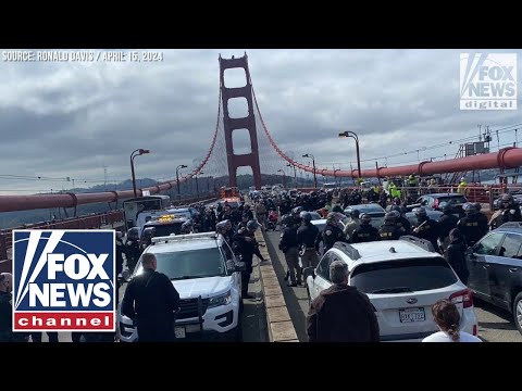 Read more about the article Driver trapped on bridge says anti-Israel protesters must face repercussions
