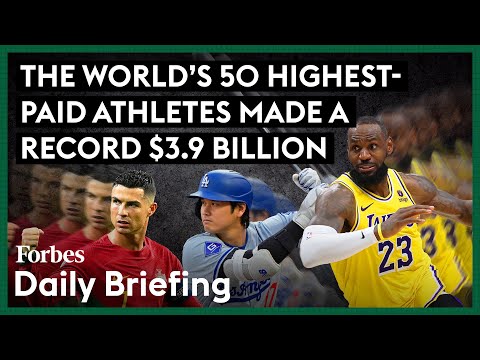 Read more about the article A Record $3.9 Billion Haul For The World’s 50 Highest-Paid Athletes